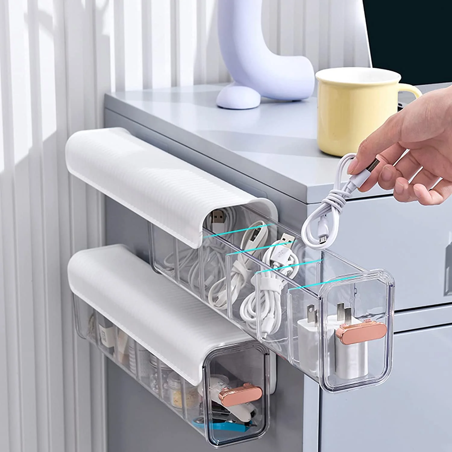 6 Compartment Multiuse Wall Mount Organizer - Image 5