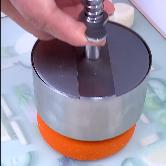 Stainless Steel Adjustable Patty Maker - Image 3