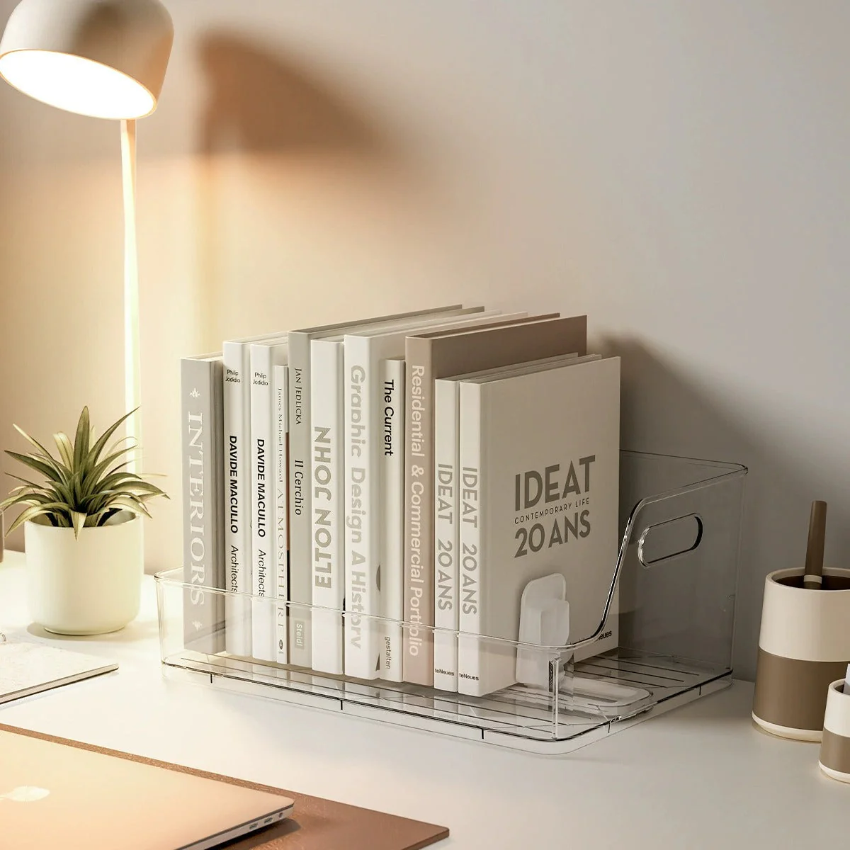 Auto-Sliding Desk Book Holder - Image 3