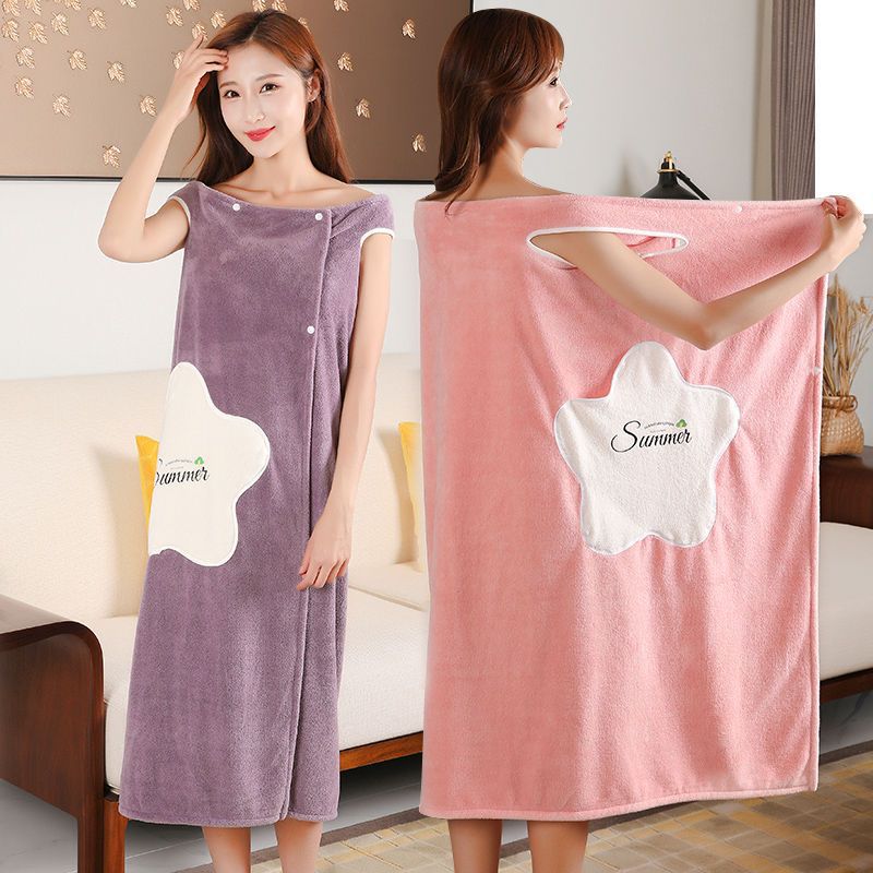 ComfyWrap Wearable Bathrobe Towel - Image 2