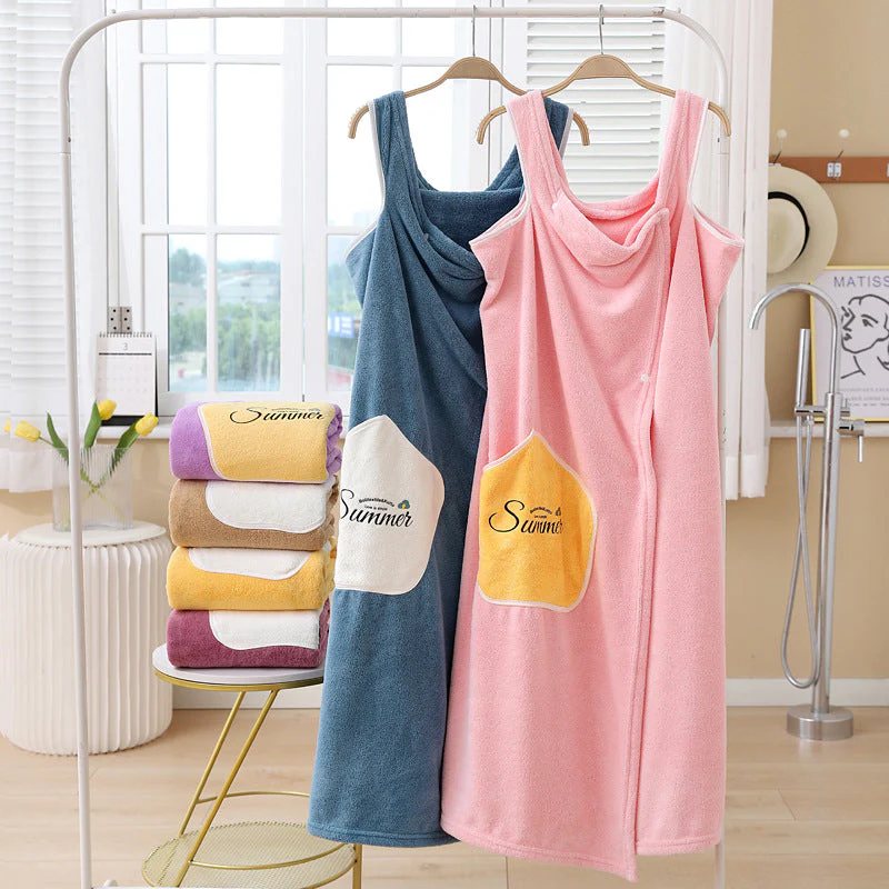 ComfyWrap Wearable Bathrobe Towel - Image 4