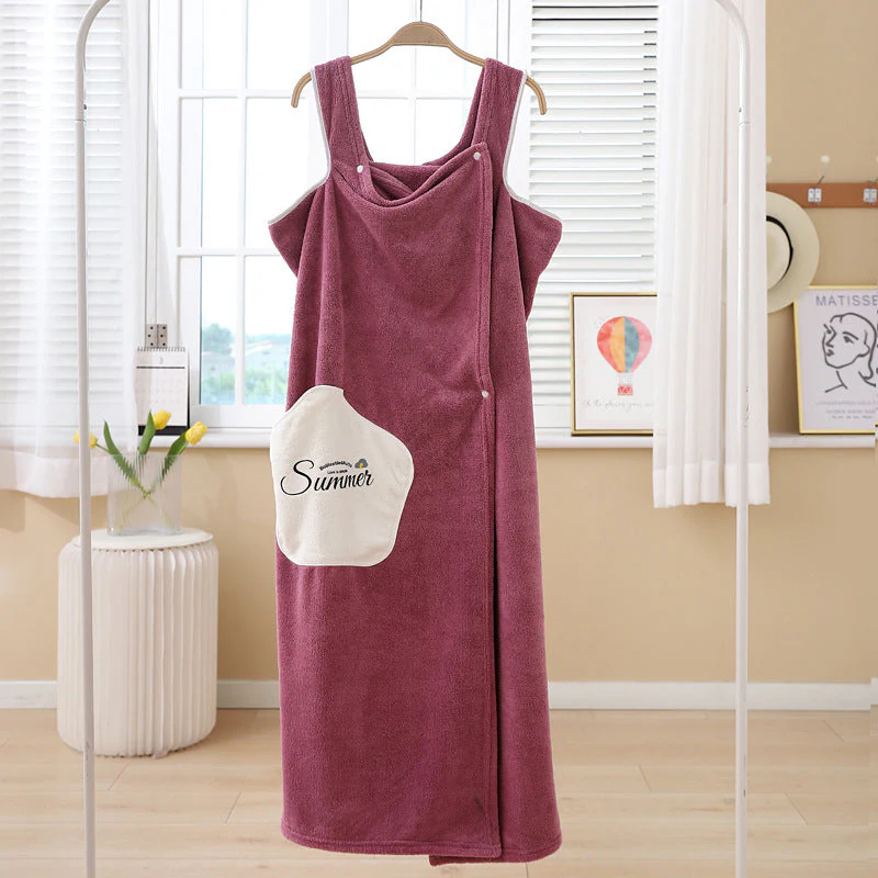 ComfyWrap Wearable Bathrobe Towel - Image 8