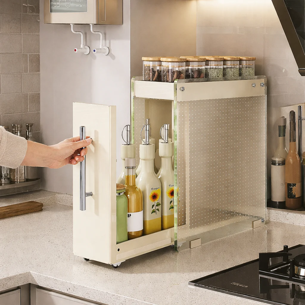 Corner Fit Kitchen Storage Cabinet