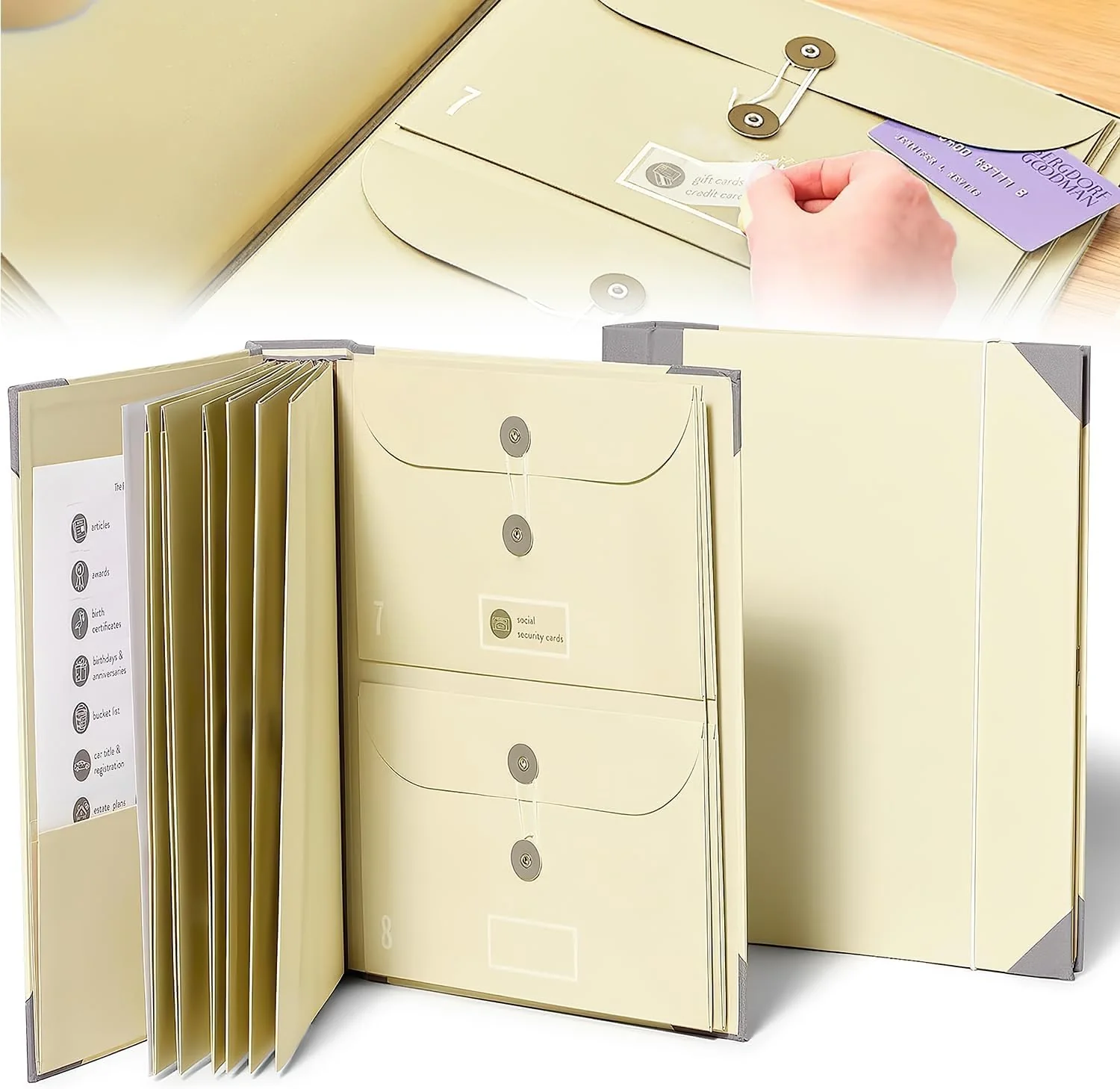 Premium Folio Document Organizer - Image 5