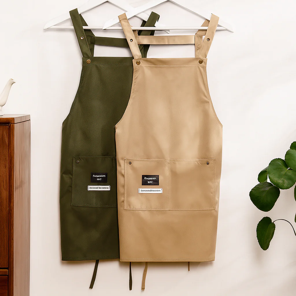 Everyday Apron with Towel Clip & Pockets - Image 2