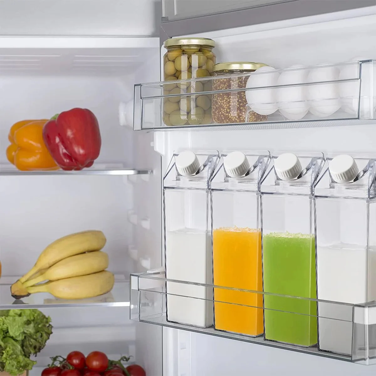 premium juice & milk Clear Bottle - Image 3