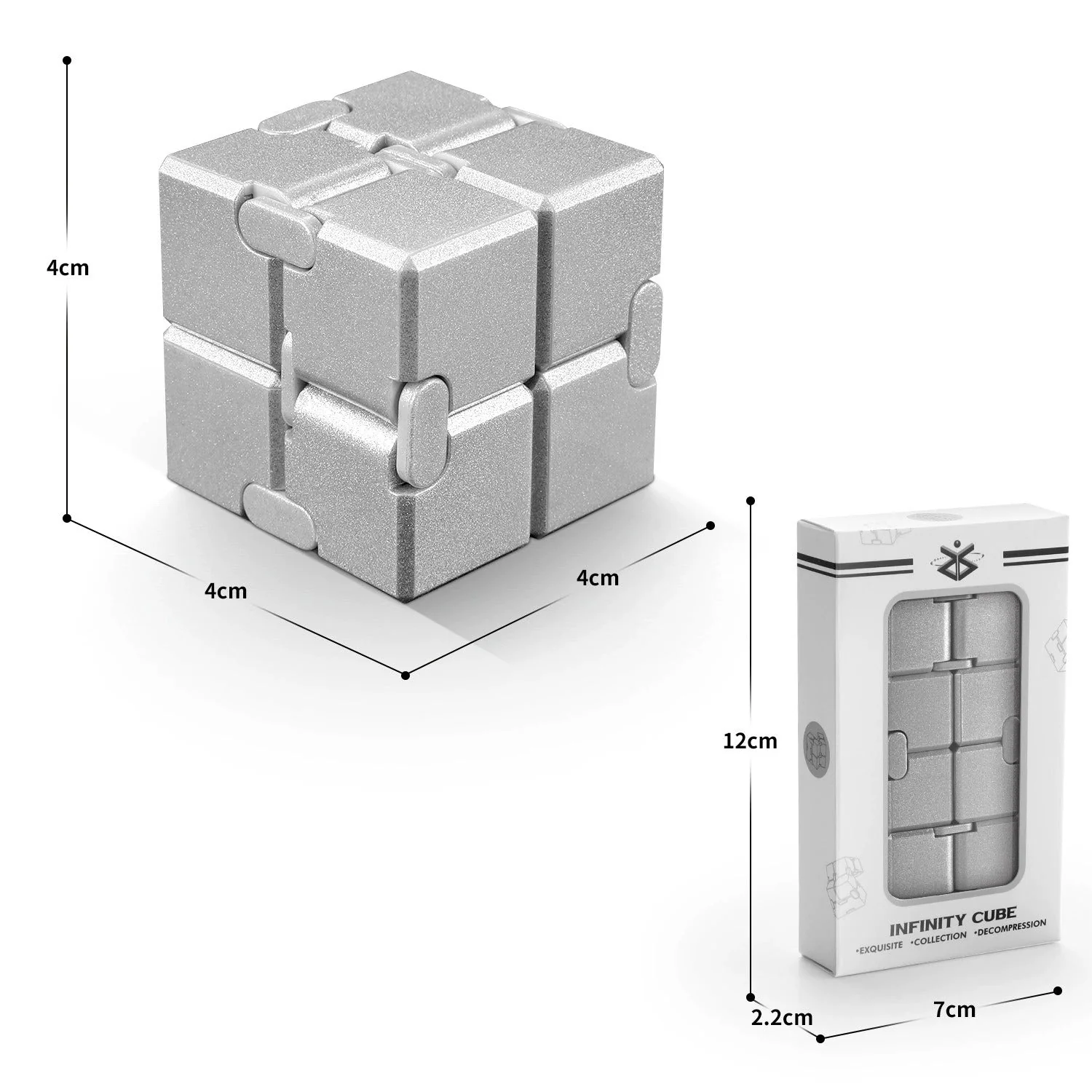 Infinity Motion Focus Fidget Cube - Image 5