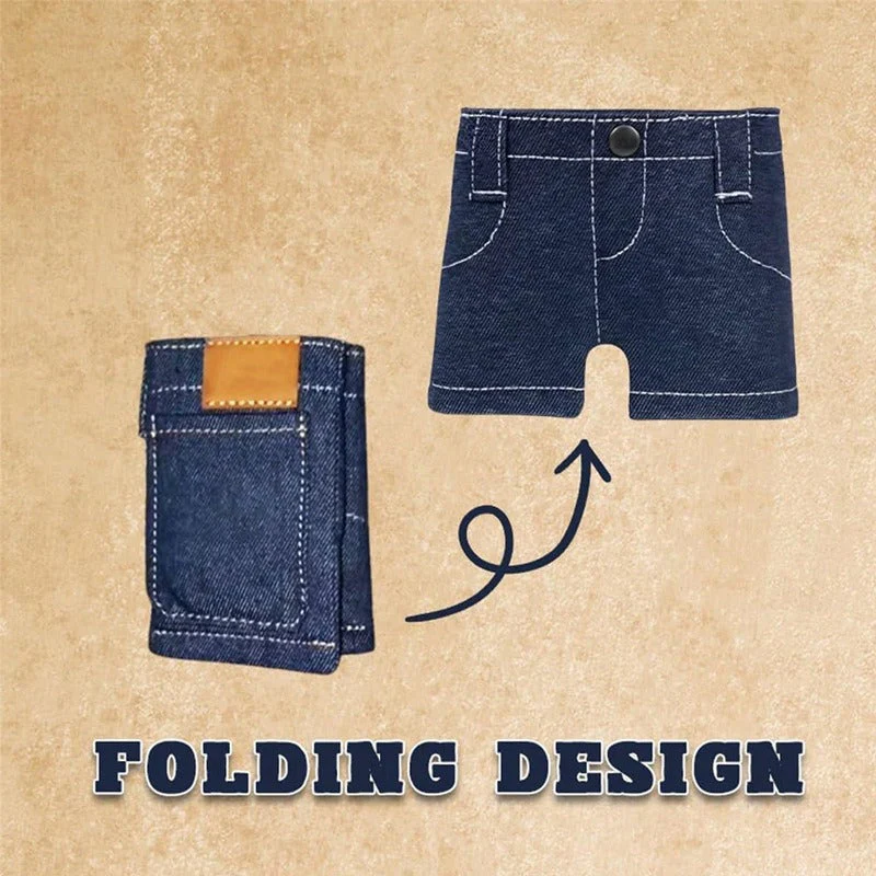Mini Denim Jeans Wallet - Image 3