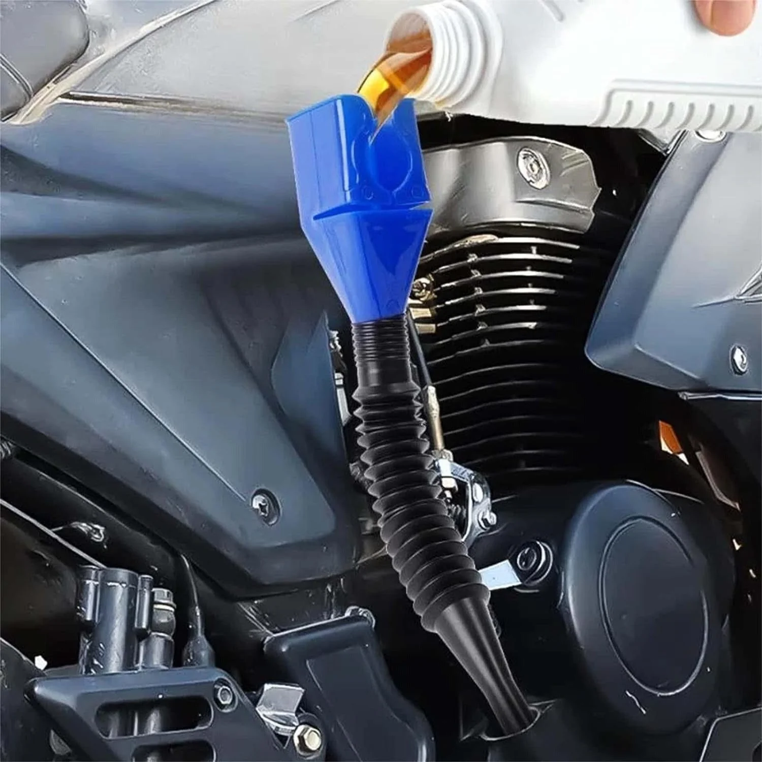 Precision Oil Refilling Funnel