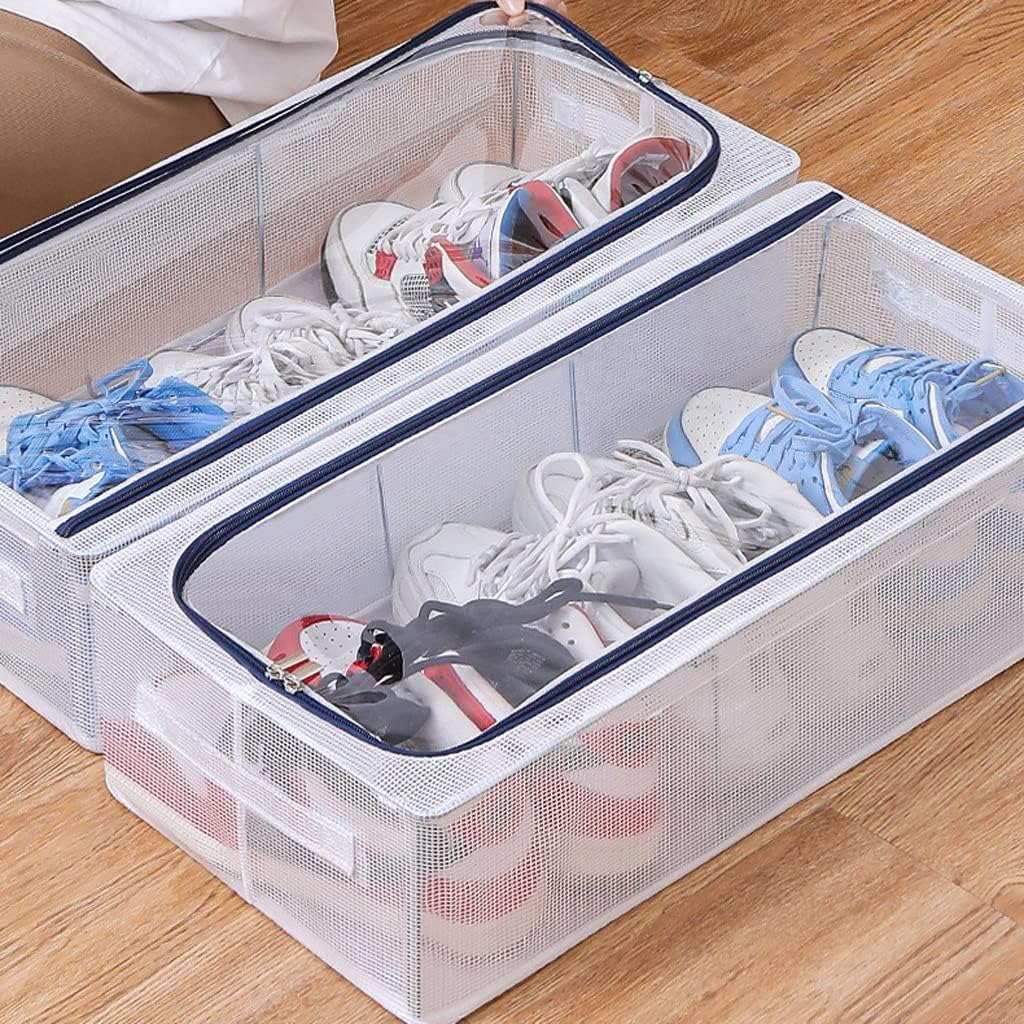 PVC Foldable Transparent Storage Box for Shoes, Toys, Clothes, Books etc. - Image 3