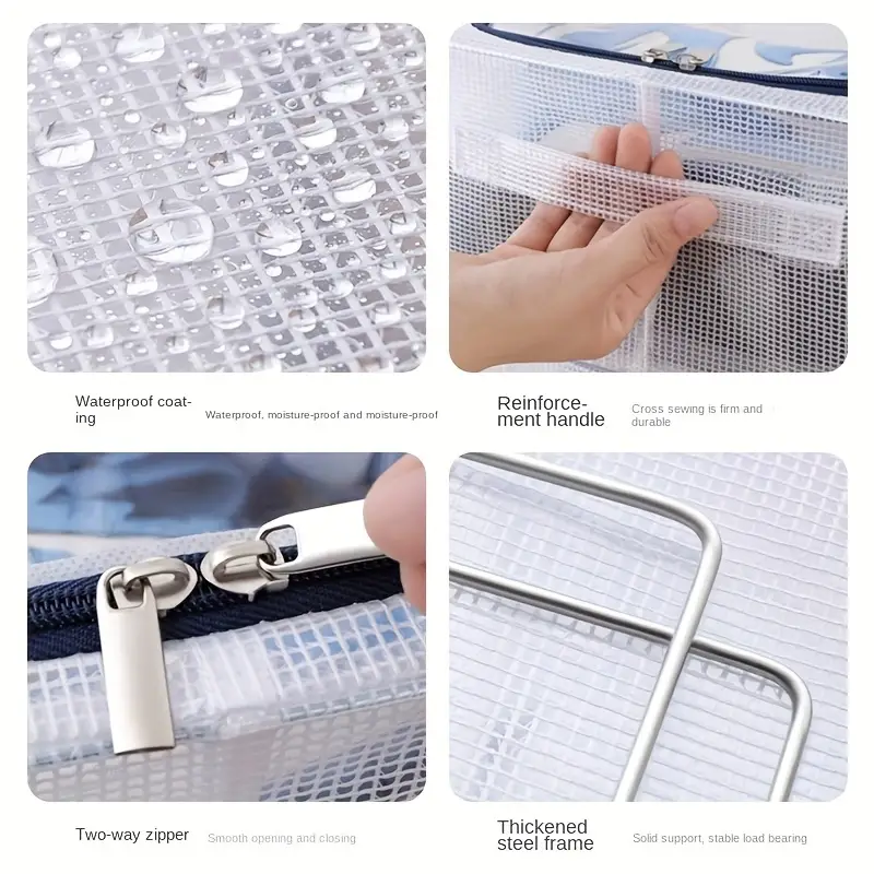PVC Foldable Transparent Storage Box for Shoes, Toys, Clothes, Books etc. - Image 5