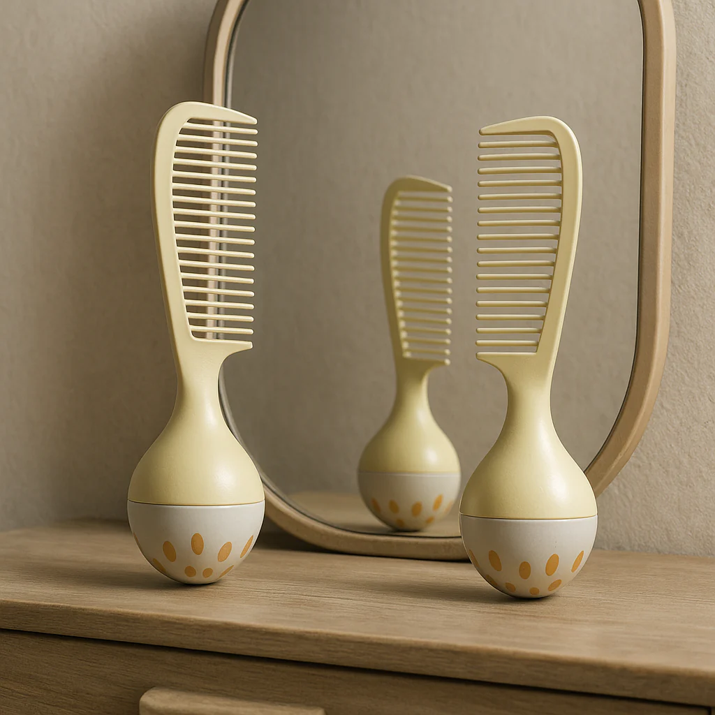 Stylish Upright Round Base Comb - Image 3