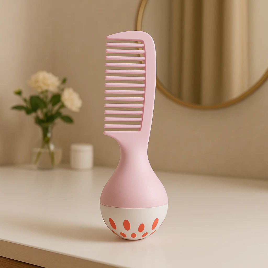 Stylish Upright Round Base Comb - Image 4
